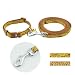 Safari Extra Fine Weave Nylon Collar & Leash Set for Dogs and Cats
