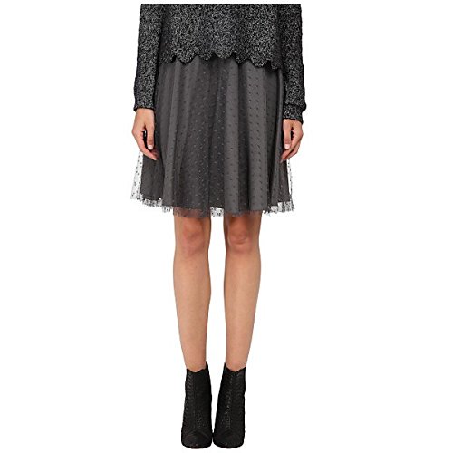 RED VALENTINO ボトムス スカート Gonna Skirt Grigio Mel [並行輸入品]