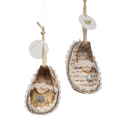 Baby Shoe Ornaments for Christmas Trees It's Christmas Time
