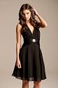 Das kleine Schwarze, Neckholder Luxus Abend Cocktailkleid, Kleid, Farbe schwarz
