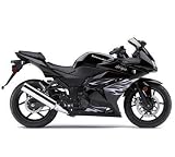 Genuine O.E.M Kawasaki Ninja 250R Black/Silver/Purple Tribal/Flame Graphics Kit pt# K56062-182