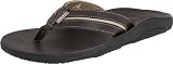 Reef Men's Leather Playa Cervesa Thong Sandal