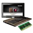 Gigabyte T1028X 10.1 inch Touch Screen Tablet PC - N280 1.66Ghz / 1366x768 / 2G SDRAM / 160GB HDD / 6 Cell / Windows 7 Starter