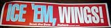 1995 Detroit Red Wings Stanley Cup Ice Em Wings! Bumper Sticker