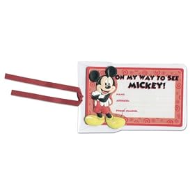 Ek Success Disney DJBV13 Mickey Luggage Tag