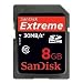 Electronics : SanDisk 8GB Extreme SDHC Class 10 High Performance Memory Card (SDSDX3-008G-P31)