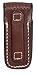 Swiss Army 33212 X-Large Zermatt Pouch, Leather, Brown w/Steel