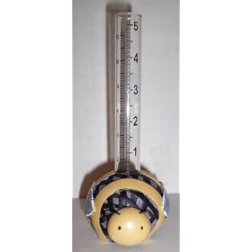 ABC Products Lady Bug Rain Gauge (Multi-Colored) Stand Alone by 