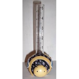 ABC Products - Lady Bug ~ Rain Gauge (Multi-Colored) Stand Alone by 