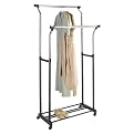 Parallel Chrome Garment Rack