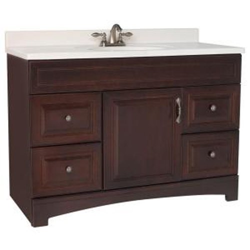 American Classics by RSI GJVM48DY Gallery 48-Inch Vanity Cabinet Only, Java On Sale