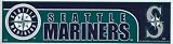 Seattle Mariners MLB Bumper Sticker - 3" X 11"