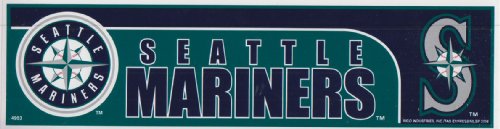 Seattle Mariners MLB Bumper Sticker - 3