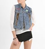 Vans Womens Jesse Jo Born In Denim Vest