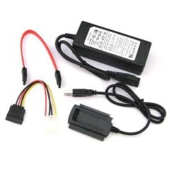 adaptare USB IDE SATA S-ATA Serial ATA HDD Adapter Konverter f�r 2,5 + 3,5 Zoll Festplatten, CD, DVD
