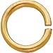 14K Gold 18GA Jump Rings 8mm