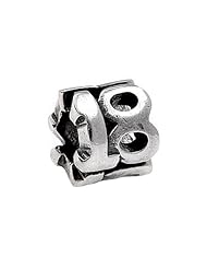 SilveRado(tm) MS177 Sterling Silver 18 Bead / Charm