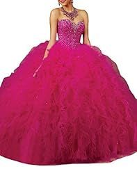 Corset   Waistline Sweetheart Organza Sequined Pageant Dress/Quinceanera Dress 