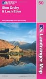 Glen Orchy and Loch Etive (Landranger Maps) (OS Landranger Map)