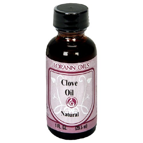 LorAnn Natural Flavoring Oils, Natural Clove Leaf Oil, 1-Ounce Bottles (Pack of 3) by LorAnn Oils