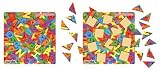American Educational Puzzles 8-BIP-008 Alphabet and Numbers- 20 Pieces
