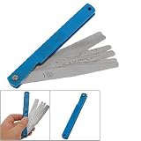 Amico Blue Plastic Housing 13 Blades Feeler Gauge 0.05-1.00mm
