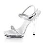 Pleaser Sandalette LIP-117 - Strass 37,5 EU Pleaser