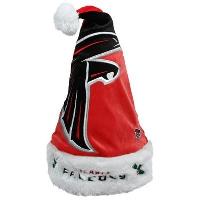 Atlanta Falcons 2011 Colorblock Runoff Plush Santa Hat