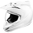 Icon Solid Men's Variant On-Road Motorcycle Helmet - White Gloss
