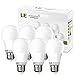 LE A19 Dimmable E26 LED Bulbs, 14W (100 Watt Equivalent) Light Bulbs, 1400 Lumens, 200° Beam Angle, E26 Medium Base, Pack of 8 Units (6 Pack Warm White)