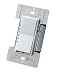 Leviton MDI10-1LW Mural 1000W Preset Digital Incandescent Rocker Dimmer, Single-Pole and 3-Way, White