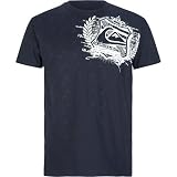 QUIKSILVER Burlique Mens T-Shirt - Navy