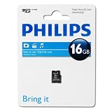Produkt-Bild: xlyne Philips FM016MD35B Class 4 16GB microSD Karte mit Adapter schwarz