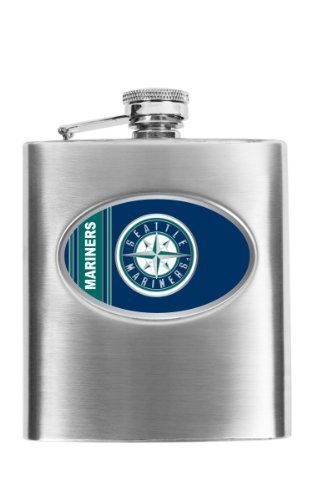Simran HFMLB-Mariners Seattle Mariners Hip Flask