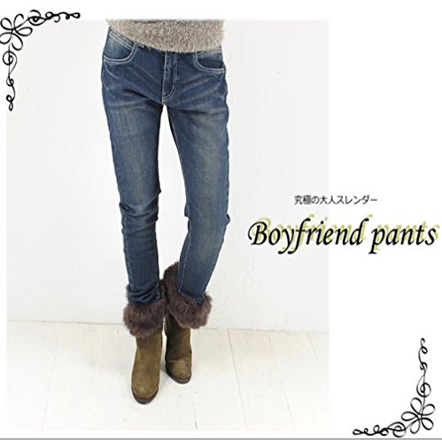 〔エレファントキングガレージ〕　ELEPAHANTKING garage 大人カジュアル究極の細見えボーイフレンドパンツ