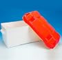 Caravan Yellow 110amp Leisure Battery Holding Box Large