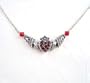 Claddagh Irish Sterling Silver Friendship Necklace
