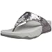 FitFlop Women's Electra Sandal,Pewter,7 M US