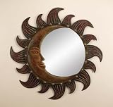 Metal Sun Mirror 35.5"