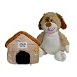 Happy Nappers Dog House to Dog 21" Plush Pillow Play Pal Pets