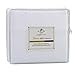 Clara Clark 3 Piece Duvet Cover Set with Pillow Shams, Cal-King, White