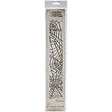 Sizzix Sizzlits Decorative Strip Die by Tim Holtz, 12.625 by 2.375-Inch, Cobwebs