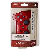 Official DualShock 3 Controller Red PS3