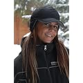 TEC-FL-3 Funktionscap mit Ohrenschutz gef�ttertes Basecap mit Fleecefutter Teflon-Beschichtung und Ohrenklappen Wintercap Winterm�tze Wintersport Funktionscaps gef�tterte Basecaps Fleecefutter Skim�tzen Snowboardm�tzen Cap M�tzen schwarz navy rot grau