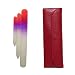 3-Piece Rainbow Glass Nail File Set with Carrying Case