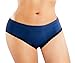 Anigan StainFree Seamless Hipster Lace Trim Menstrual Period Panty - Blue