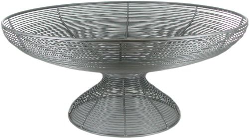 Sitcom Furniture Round Silver Wire Basket