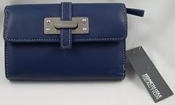Kenneth Cole Reaction Leather Flap Wallet- Indexer