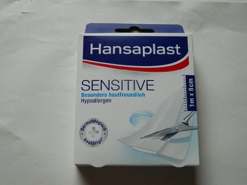 Hansaplast Sensitive Pflaster 1mx8cm 1 St
