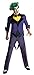 Men's DC Super Villains Adult Joker, Yellow/Purple, Large